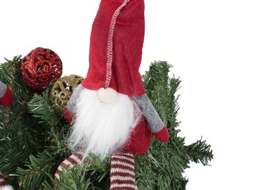 Гномик НИКОЛАЙ, гномик, рождественский гномик под елкой