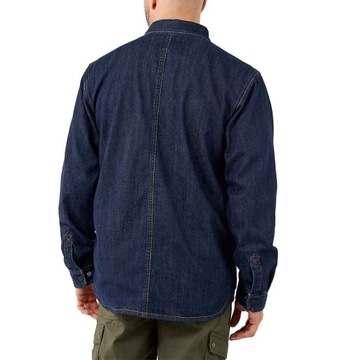 Ocieplana Koszula Carhartt Relaxed Denim Glacier