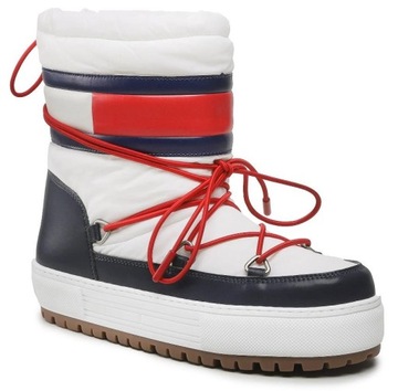 Tommy Jeans buty Tommy Jeans Snowboot Low biały 36