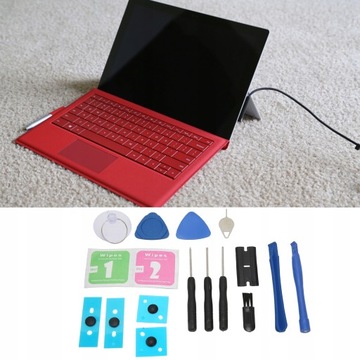 НОЖКИ КОРПУС НОУТБУКА ДЛЯ НОУТБУКА SURFACE 3/4/5 ПОКОЛЕНИЯ, ЧЕРНЫЙ