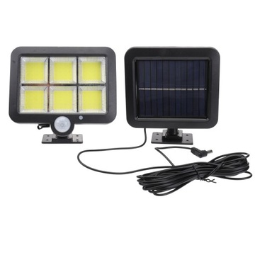 LAMPA OGRODOWA SOLARNE ŁADOWANIE LED ŚWIATŁO STYL 4 PRZEDŁUŻACZ 5M