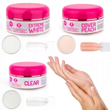 LARGE Набор для ногтей 3x15 г акриловой жидкой грунтовки