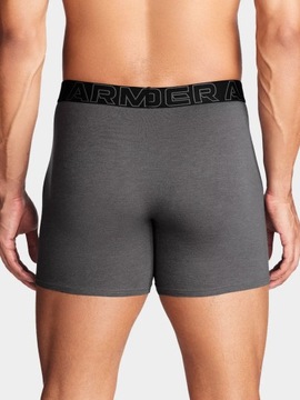 BOKSERKI MĘSKIE UNDER ARMOUR MAJTKI SPORTOWE BAWEŁNA KOMFORT 6" 1383889-025