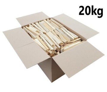 20kg Drewno Rozpałkowe Suche Podpałka Rozpałka