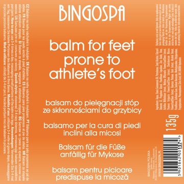 СОЛЬ ДЛЯ НОГ ОТ ГРИБКА + МЫЛО + ЛОСЬОН BINGOSPA