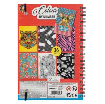 РАСКРАСКА ПО ЦИФРАМ 36 ЛИСТ С МЕЛКАМИ