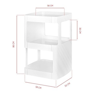 СПА СТОЛ AZZURRO 993A БЕЛЫЙ Activ