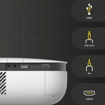 ПРОЕКТОР Портативный MULTIPIC 2.5 LED FullHD HDMI ДИСТАНЦИОННЫЙ 16:9 до 120