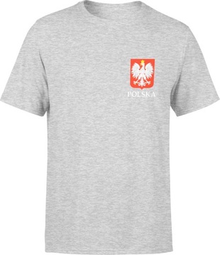 MĘSKI T-SHIRT KOSZULKA POLSKA PATRIOTYCZNA R. S MĘSKA TSHIRT Z NADRUKIEM