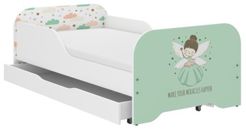 Łóżko MIKI dziecięce 160x80 + materac + szuflada !