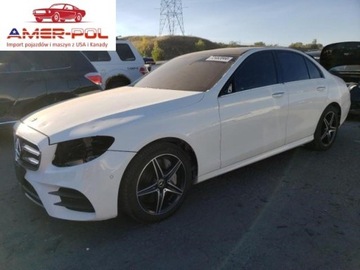 Mercedes Klasa E W213 2019 Mercedes-Benz Klasa E 2019r., 4MATIC, od ubezpieczalni 2.0 Benzyna 241KM