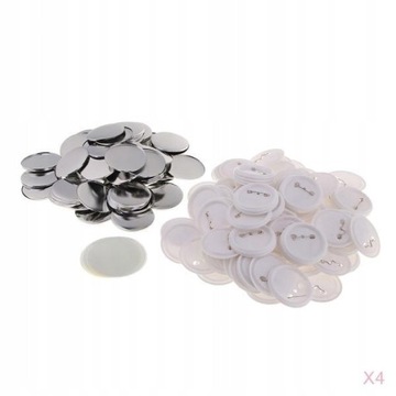 Packs Pin Back Button Parts for