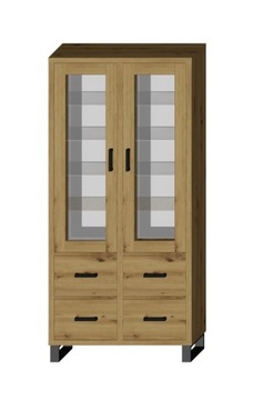 Witryna SARA LOFT 2D4SZ 100 wysoka metal- artisan