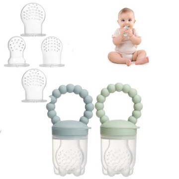 Прорезыватель для овощей и фруктов с отверстиями LARGE SET бежевый 6шт