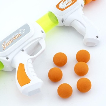 ПИСТОЛЕТ ДЛЯ МЯГКИХ ШАРИКОВ, ПУСКАТЕЛЬ ДЛЯ ПЕННЫХ ШАРИКОВ