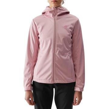 ND05_K15489-2XL 4FWSS24TSOFF215 56S Kurtka damska softshell 4F F215 jasny