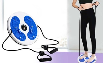 TWISTER OBROTOWY DO ĆWICZEŃ MASAŻER FITNES z LINKAMI 150kg