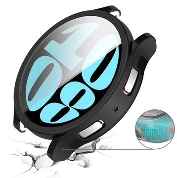 Силиконовый чехол 2 в 1 для экрана и боковых сторон для Samsung Galaxy Watch 7, 44 мм