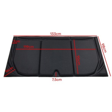 Универсальный шумоизоляционный коврик на капот StP HS XXL 133x98см