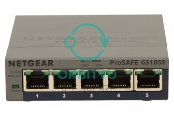 NETGEAR Switch Unmanaged Plus 5xGE - GS105E