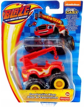 Autko Blaze i Mega Maszyny Monsters Samochodzik CONSTRUCTION BLAZE 3+ Lat