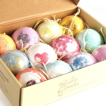 НАБОР БОМБОЧОК ДЛЯ ВАННЫ ИЗ 12 РАЗНЫХ АРОМАТОВ БОМБЫ ДЛЯ ВАННЫ СУПЕР КАЧЕСТВО