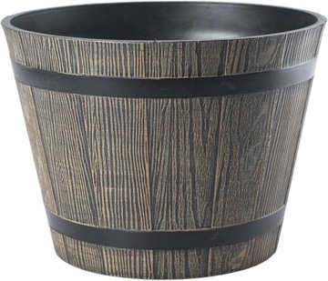 Donica MADERA 23cm ciemny brąz GALICJA