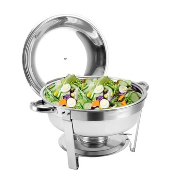 Подогреватель гастрономический КРУГЛЫЙ 6л, нержавеющая сталь