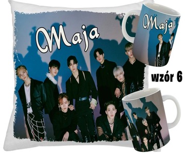 Набор КРУЖКА + ПОДУШКА STRAY KIDS K-POP KPOP + НАЗВАНИЕ РАЗЛИЧНЫХ ДИЗАЙНОВ