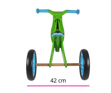Трехколесный велосипед-беговел, внешний вид автомобиля 2 в 1