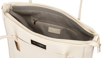 Pojemna torba damska na ramię torebka shopper klasyczna elegancka