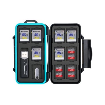 Чехол JJC для карт SD, micro SD и SIM-карт.