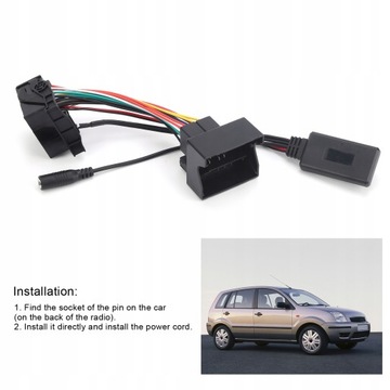 Автомобильный музыкальный адаптер Bluetooth 5.0 AUX