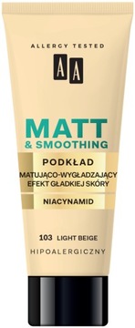 AA podkład matująco-wygładzający 103 light beige