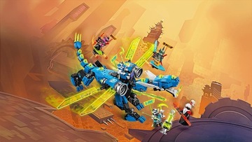 LEGO NINJAGO 71711 Кибердракон Джая Нья Унагами НОВЫЙ