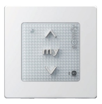 Пульт дистанционного управления Somfy Smoove Origin io с рамкой Pure