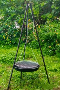 Садовый гриль для костра, подвесной штатив, костровая яма