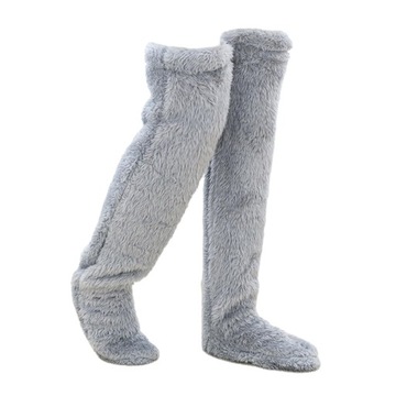 Podkolanówki Fuzzy Socks, House Slippers Skar