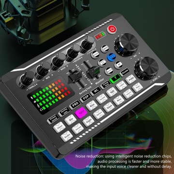 Комплект подвесного микрофона Профессиональная звуковая карта