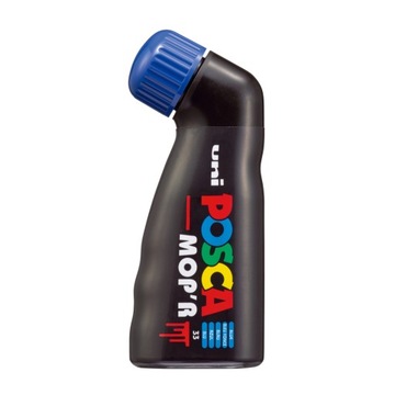 MARKER UNI POSCA MOP'R PCM-22 NIEBIESKI z farbą plakatową - GRAFFITI