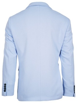 ПИДЖАК МУЖСКОЙ ИЗ ХЛОПКА, ЭЛЕГАНТНЫЙ, ПОВСЕДНЕВНЫЙ, СИНИЙ, ТУРЕЦКИЙ, 56