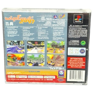 Игра WIPEOUT 2097 для Sony PlayStation (PSX,PS1,PS2,PS3)