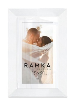 Рамка для фото 15х21 см Белая