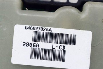 DODGE AVENGER MK2 PŘEPÍNAČ OKNO DVEŘE PŘEDNÍCH PRAVÝCH RHD 04602782AA