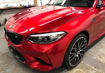 FOLIA Samochodowa CZERWONY METALIK Diament 152x10