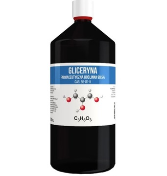 Gliceryna Farmaceutyczna 1000 ml czystość 99,5 %