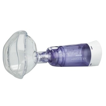 PHILIPS Komora TUBA INHALACYJNA OPTICHAMBER + maska M ŚREDNIA