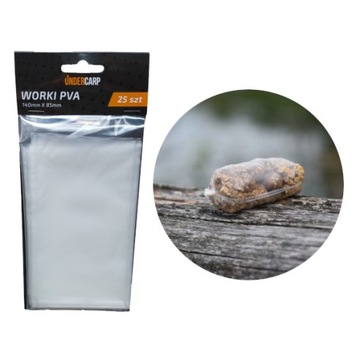 UNDERCARP Worki Pva 140mmx85mm ROZPUSZCZALNE W WODZIE NA ZANĘTĘ
