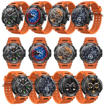MĘSKI ZEGAREK SMARTWATCH WODOODPORNY Z ROZMOW