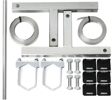 OBEJMA KOMINOWA 5M + MASZT ALUMINIOWY ANTENOWY 2M
